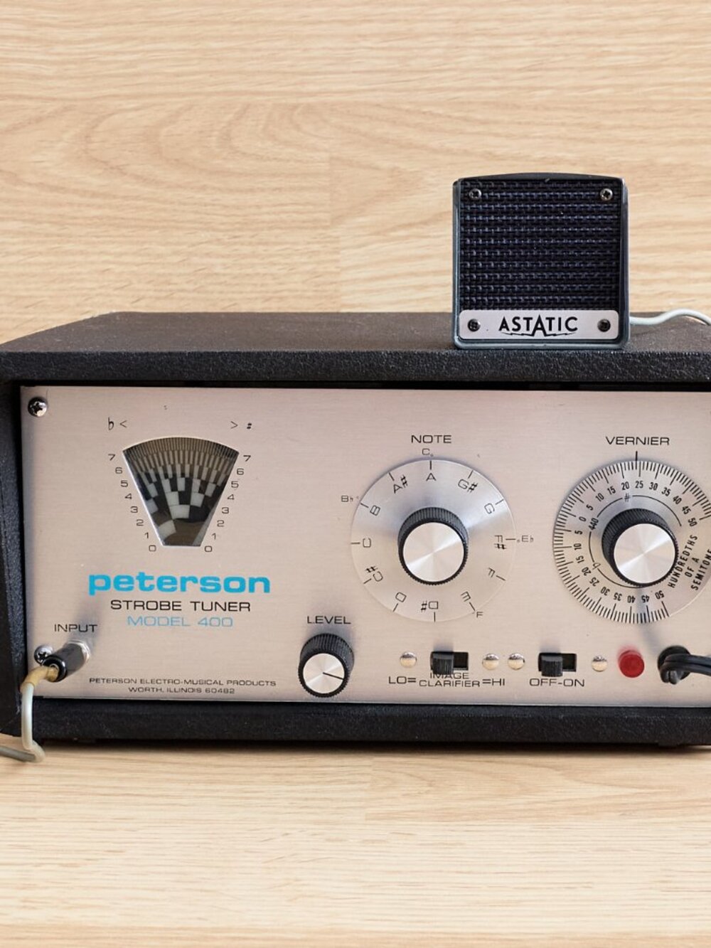 Peterson Model 400 Strobe Tuner Vintage Made in USA